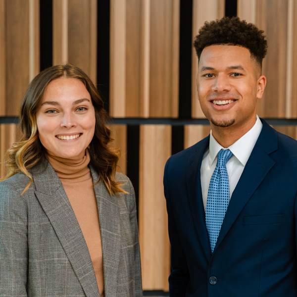 Zoie Hulst and Jared Gordon